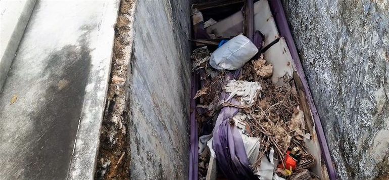 Una bóveda del Cementerio de Colón.