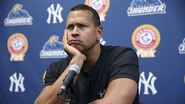 Foto de archivo del 24 de mayo de 2016 de Alex Rodríguez&nbsp;en una conferencia de prensa en Trenton, Nueva Jersey.&nbsp;