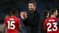 El entrenador principal interino inglés del Manchester United, Michael Carrick, aplaude a los fanáticos después del partido de fútbol de la Premier League inglesa entre Everton y Manchester United en el estadio Hill Dickinson en Liverpool, noroeste de Inglaterra, el 23 de febrero de 2026. El entrenador principal interino inglés del Manchester United, Michael Carrick, aplaude a los fanáticos después del partido de fútbol de la Premier League inglesa entre Everton y Manchester United en el estadio Hill Dickinson en Liverpool, noroeste de Inglaterra, el 23 de febrero de 2026.