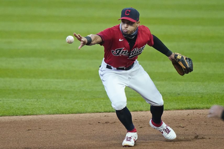 César Hernández -beisbolista venezolano de los Indios de Cleveland&nbsp;