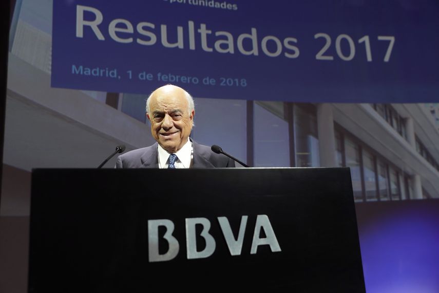 Francisco González, presidente del BBVA.