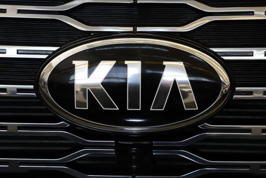 El parachoques de un modelo Telluride 2020 de Kia, en Pittsburgh, el 13 de febrero de 2020.&nbsp;