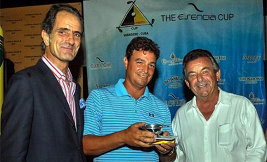 Tony Castro, hijo del expresidente Fidel Castro, es un amante del golf. (ARCHIVO)