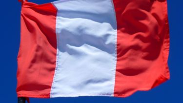 Bandera de Perú.&nbsp;