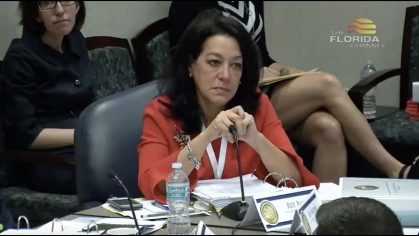 Momento en que Daisy Báez se declara culpable de perjurio después de falsificar la dirección para establecer la residencia. La exlegisladora estatal del sur de la Florida renunció como parte de un acuerdo.