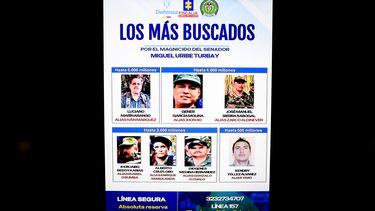 Los siete más buscados por el asesinato de Uribe Turbay. (EFE)