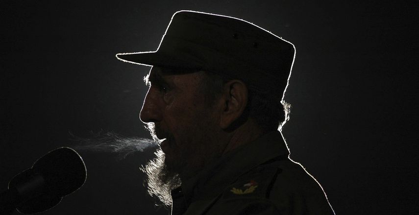 Fidel Catro, líder de la revolución cubana&nbsp;