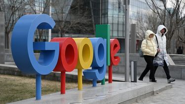 Imagen del logo de Google en su sede principal en Montain View, California. Imagen del logo de Google en su sede principal en Montain View, California.