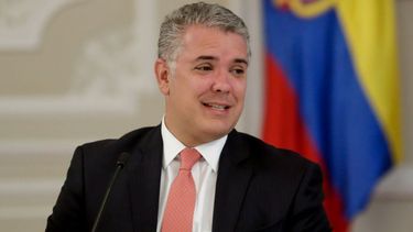 El presidente colombiano Iván Duque.