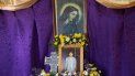 En esta foto del 2 de mayo de 2018, un altar dedicado a Álvaro Gómez, de 23 años, está adornado con una imagen de la patrona de Nicaragua, La Purísima, y un crucifijo, en Masaya, Nicaragua En esta foto del 2 de mayo de 2018, un altar dedicado a Álvaro Gómez, de 23 años, está adornado con una imagen de la patrona de Nicaragua, La Purísima, y un crucifijo, en Masaya, Nicaragua