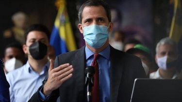 El presidente encargado de Venezuela, Juan Guaidó.
