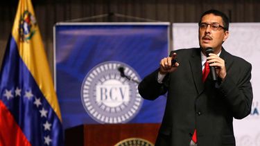 Ramón Lobo, presidente del Banco Central de Venezuela.