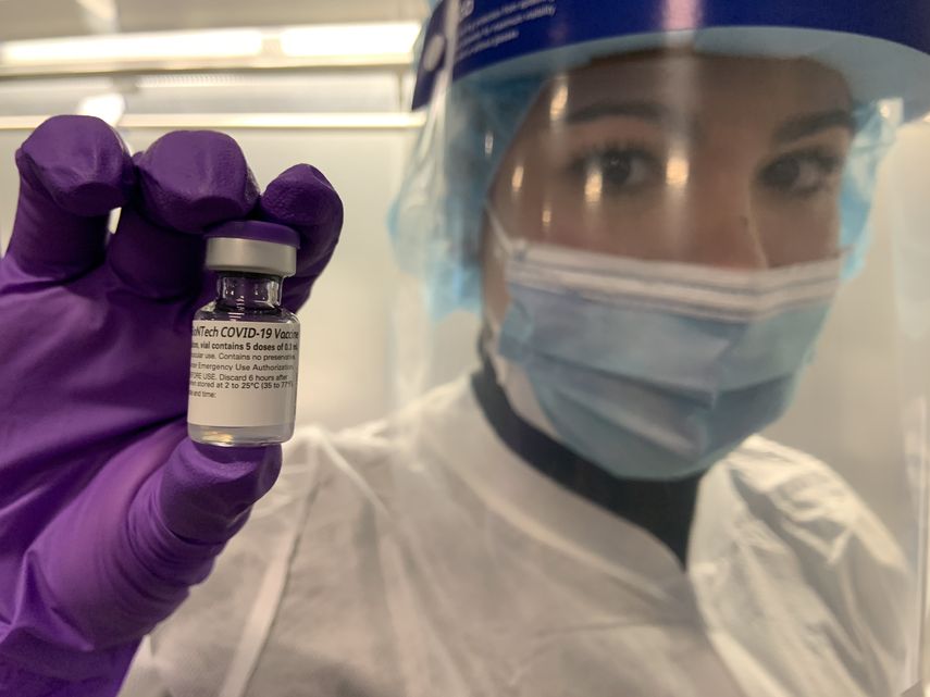 La vacuna llega al sur de Florida.