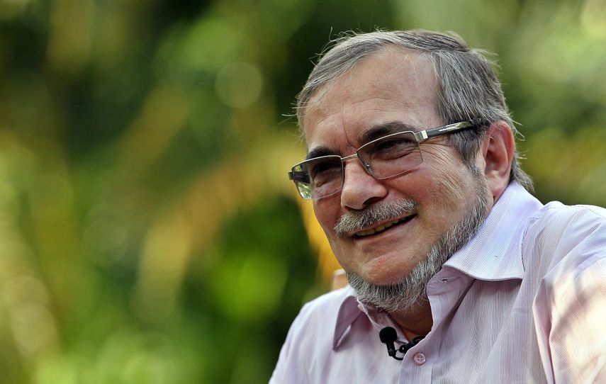 Rodrigo Londoño Echeverri, alias Timochenko, durante una entrevista en marzo de 2016, en La Habana, Cuba.