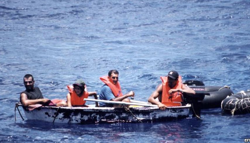 Los cubanos que tocan territorio estadounidense son favorecidos con la Ley de Ajuste Cubano de 1966. (EFE Archivo) 