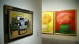fernando botero se mira en el espejo de papa picasso