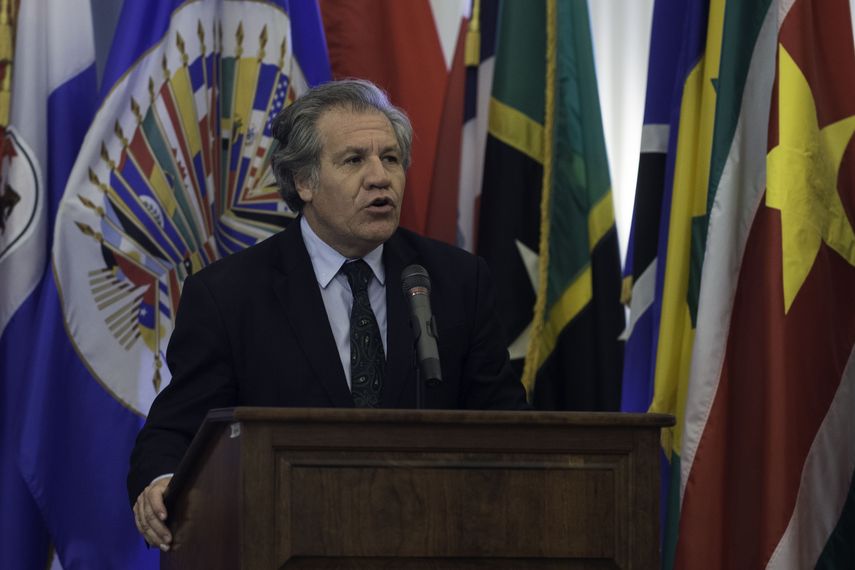 El secretario general de la Organización de Estados Americanos, Luis Almagro.&nbsp;