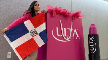 La joven emprendedora dominicana Yrenes Martínez.&nbsp;