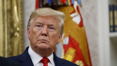 Donald Trump, presidente de EEUU, en la Oficina Oval de la Casa Blanca, el jueves 24 de octubre de 2019, en Washington.