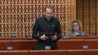 Diputado Markus Wiechel, del Partido Demócrata Sueco.
