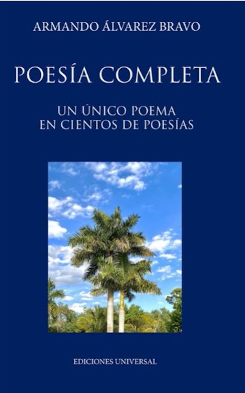 Portada del libro Poesía completa, del poeta Armando Álvarez Bravo.
