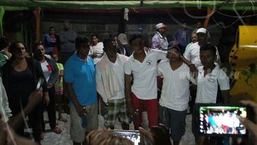Los cinco pescadores desaparecidos en&nbsp;Chinandega, Nicaragua, fueron&nbsp;rescatados con vida.