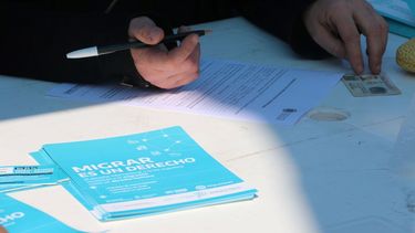 Migración de Argentina censando a los inmigrantes venezolanos