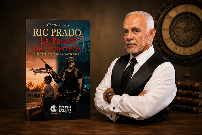 Portada del libro sobre Ric Prado.&nbsp;