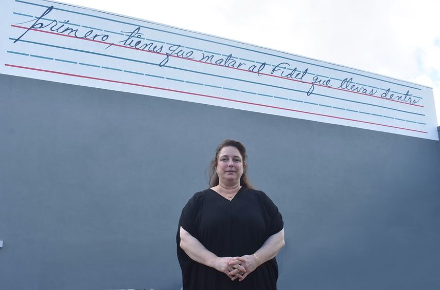 La artista y activista cubana Tania&nbsp;Bruguera.