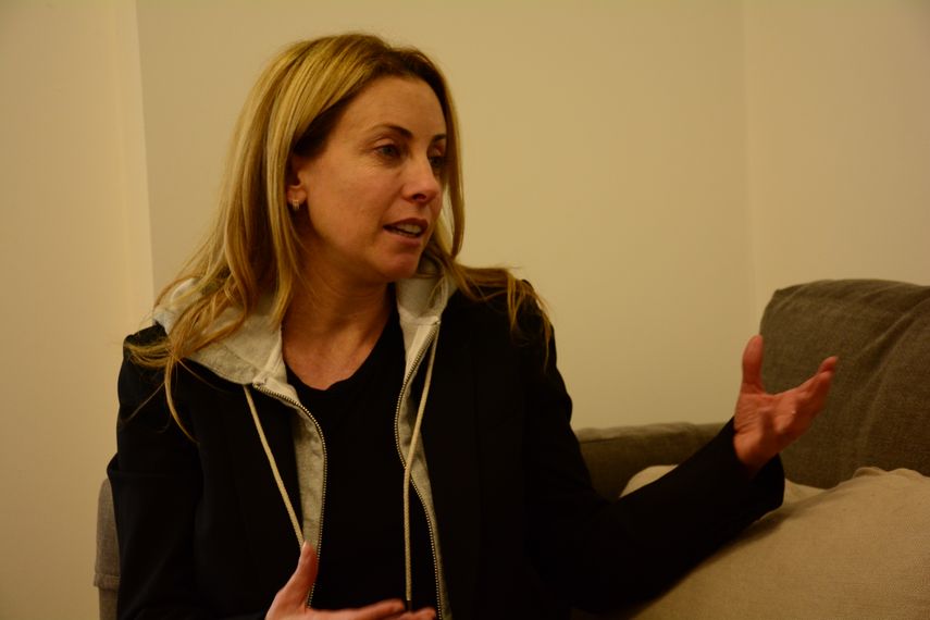 La cineasta&nbsp;Jessica Kavana Dornbusch durante la entrevista con DIARIO LAS AMÉRICAS