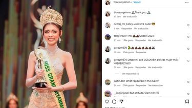 La modelo Thae Su Nyein.