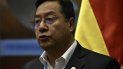 El nuevo presidente de Bolivia, Luis Arce, pronuncia un discurso durante la ceremonia de toma de posesión de sus ministros en el palacio de gobierno Casa Grande del Pueblo en La Paz el 9 de noviembre de 2020.El economista izquierdista Luis Arce asumió la presidencia boliviana enfrentando el desafío de unir a una sociedad polarizada y reactivar una economía devastada por la pandemia de coronavirus. El nuevo presidente de Bolivia, Luis Arce, pronuncia un discurso durante la ceremonia de toma de posesión de sus ministros en el palacio de gobierno Casa Grande del Pueblo en La Paz el 9 de noviembre de 2020.El economista izquierdista Luis Arce asumió la presidencia boliviana enfrentando el desafío de unir a una sociedad polarizada y reactivar una economía devastada por la pandemia de coronavirus.