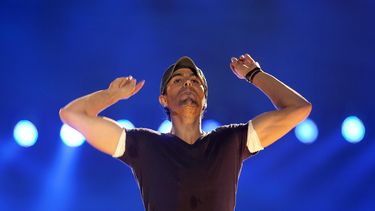 El cantante español Enrique Iglesias. 