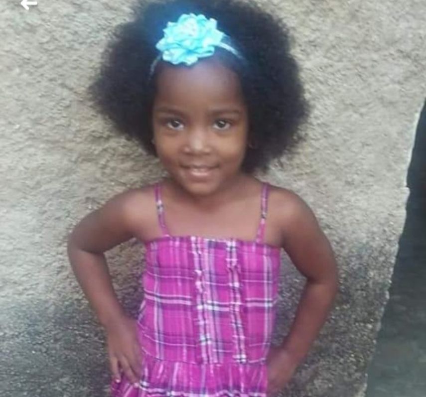 La pequeña Nayelis de Jesús Montalvo Hernández, fallecida en Colón, Cuba.&nbsp;