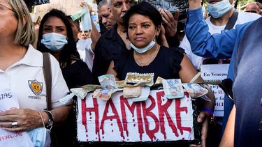 La corrupción &nbsp;de los gobiernos chavistas mantienen a Venezuela en situación de hambre y pobreza