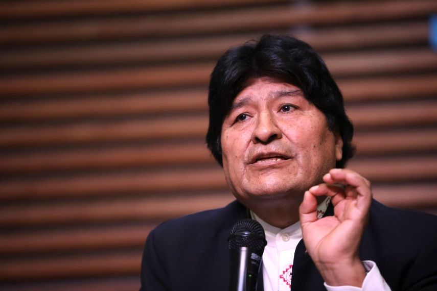 El expresidente de Bolivia Evo Morales.
