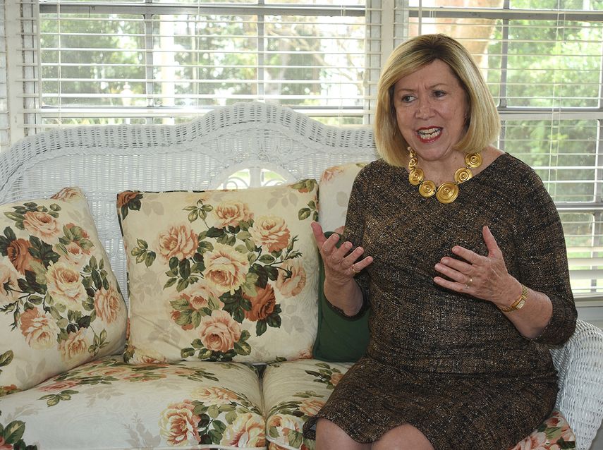 Jeannett Slesnick, aspirante a la alcaldía de Coral Gables.