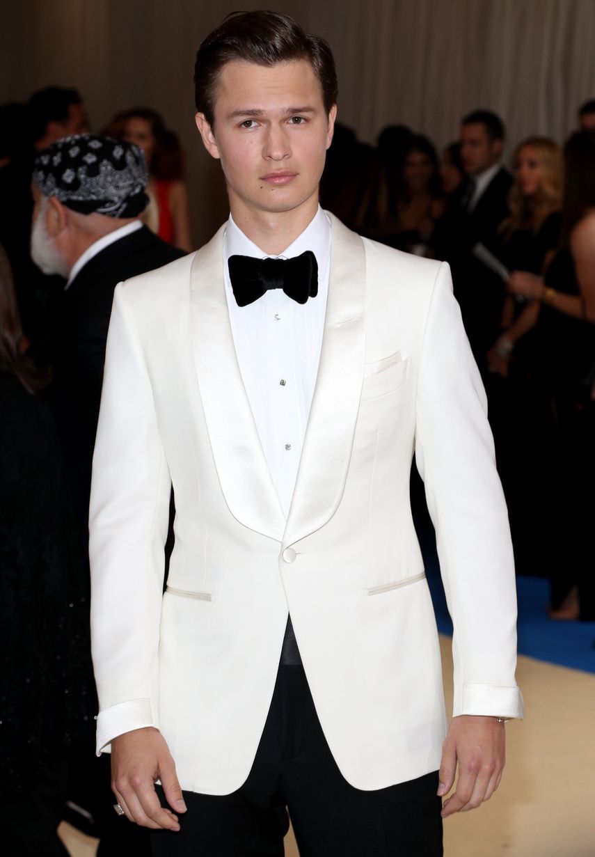 El actor estadounidense Ansel Elgort.