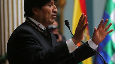 Evo Morales, presidente de Bolivia&nbsp;