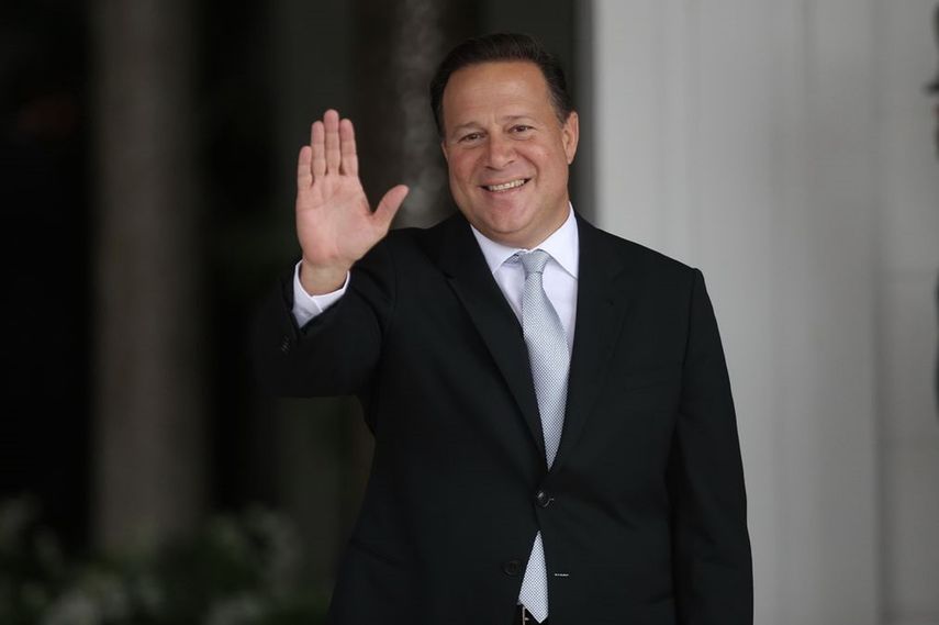 El presidente de Panamá, Juan Carlos Varela,fue invitado por una empresa privada para asistir a la final de la Champions en Gales.