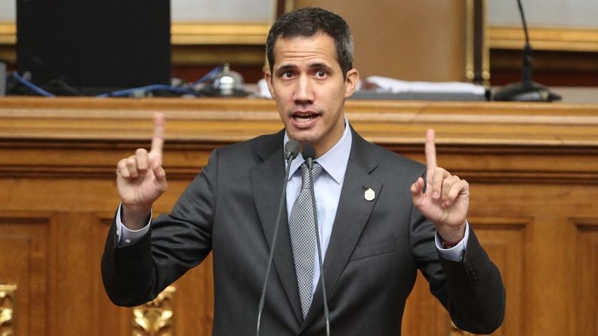 Juan Guaidó, presidente encargado de Venezuela.