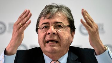 El ministro colombiano de Defensa,&nbsp;Carlos Holmes Trujillo