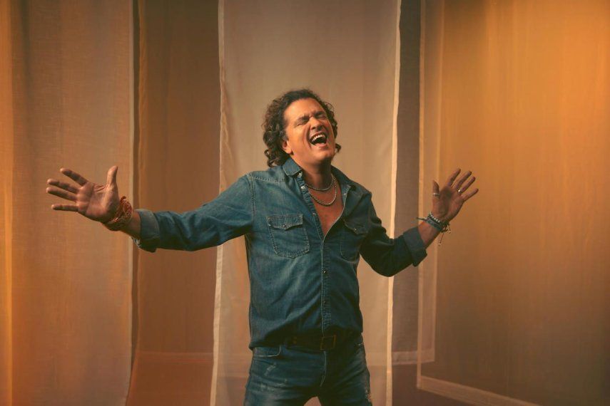 El cantante colombiano Carlos Vives.