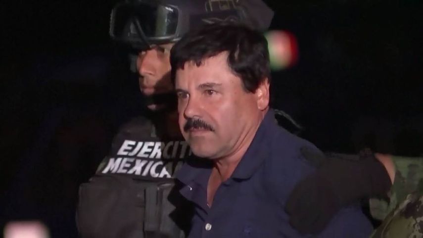 Joaquín El Chapo Guzmán.