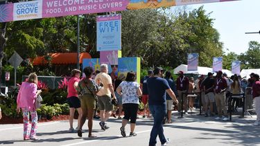 Cada año el Coconut Grove Arts Festival atrae a muchos espectadores.&nbsp;