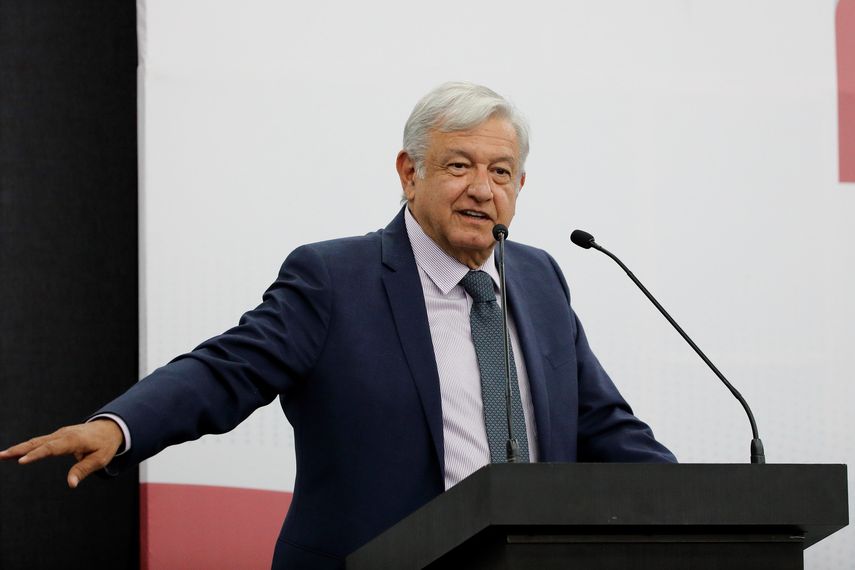 Andrés Manuel López Obrador, presidente de México.&nbsp;