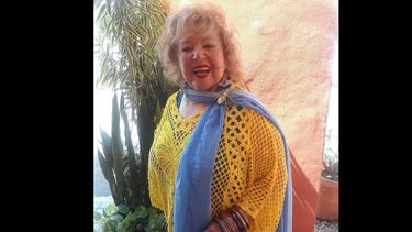 La actriz y presentadora cubana Martha Casañas, precursora de la radio hispana en Miami.