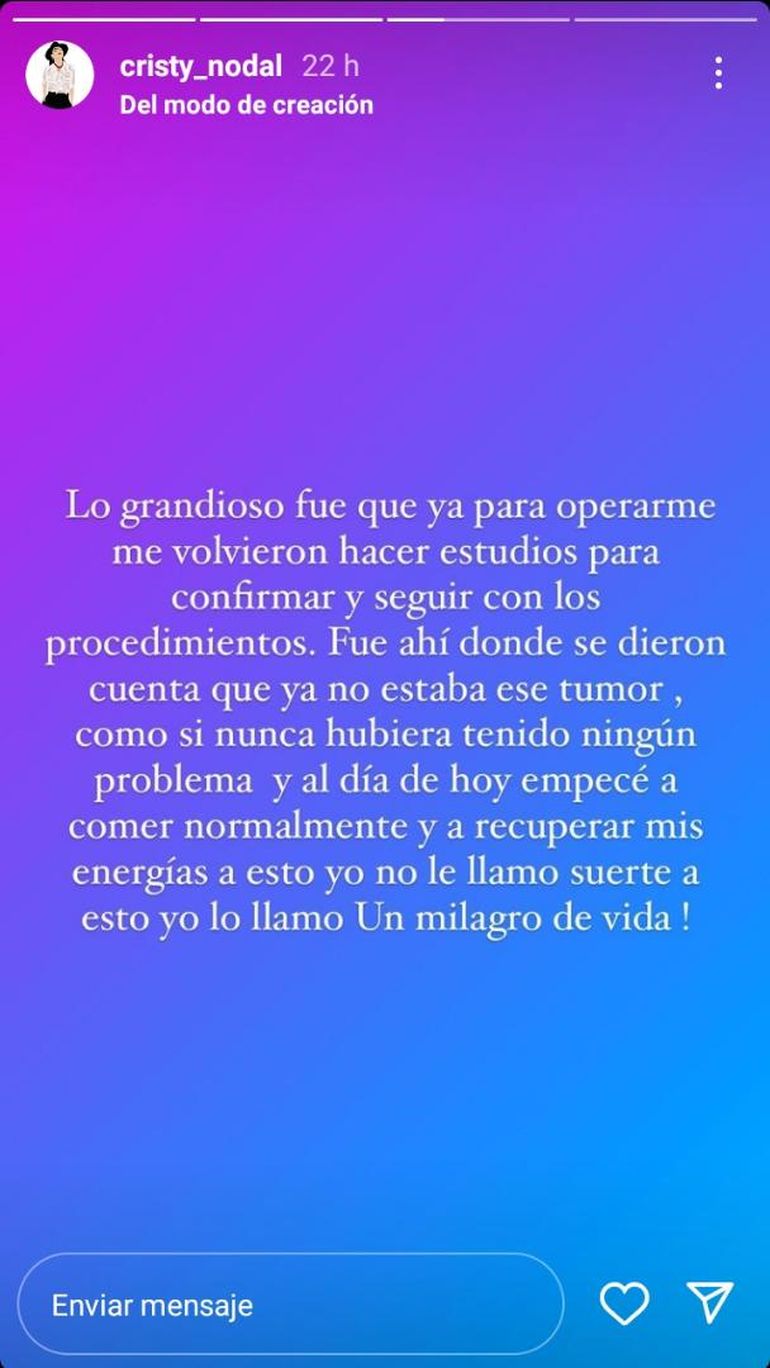 Mamá de Nodal narra que vivió milagro tras diagnostico de cáncer.