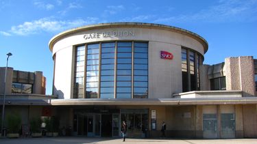 Etación del tren rápido en Dijon, Francia. El alcalde Giménez viajará en el tren rápido que conecta a Paris con esa ciudad.&nbsp;