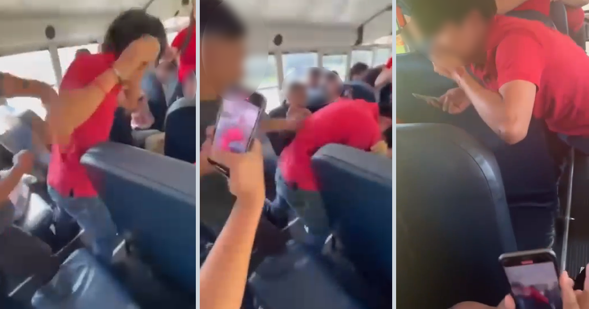 Brutal agresión a estudiante guatemalteco en autobús escolar de Broward